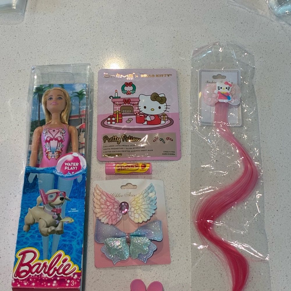 Barbie Water Play Doll with Hair Accessories - Picture 2 of 5